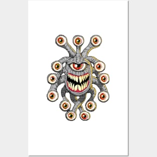 Beholder of the 14 Eyes Posters and Art